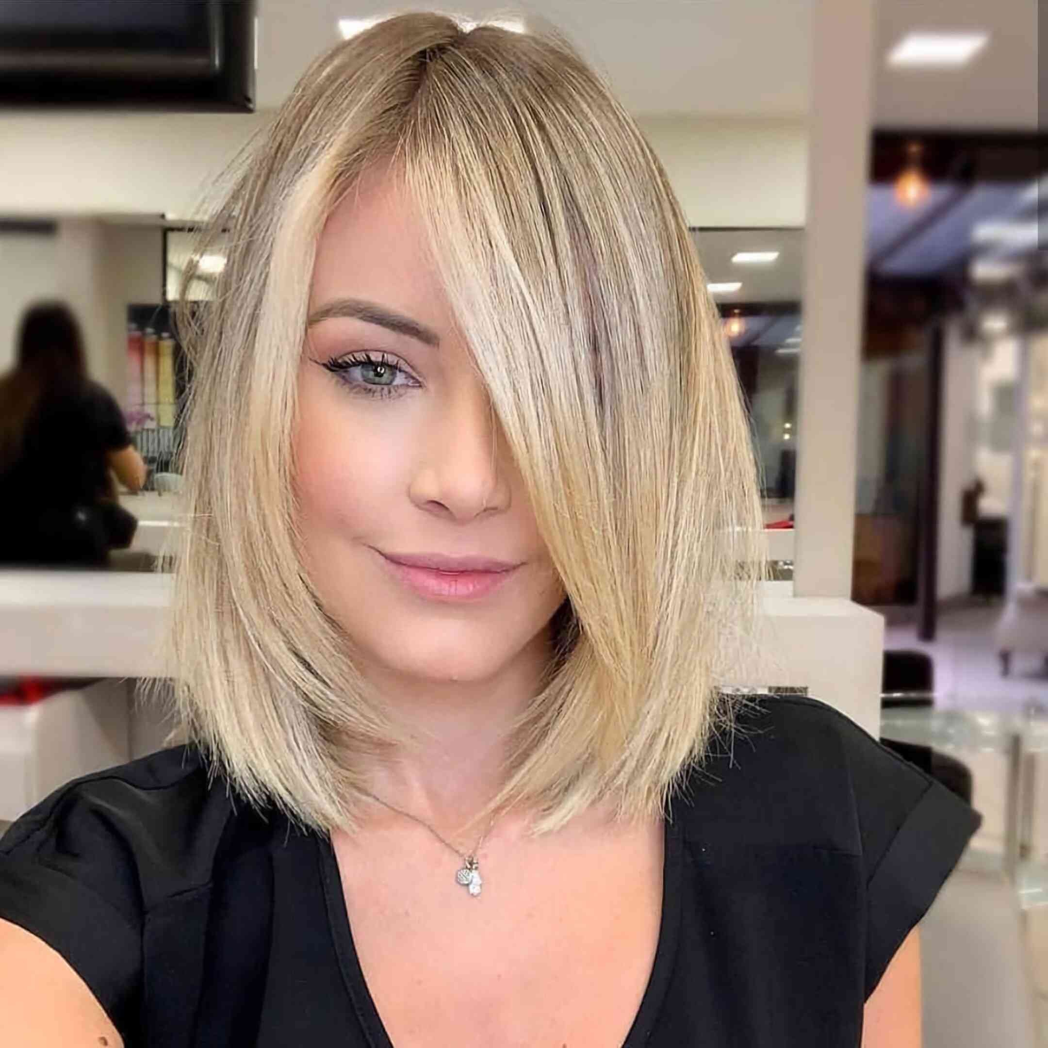 Стрижка Lob long-Bob