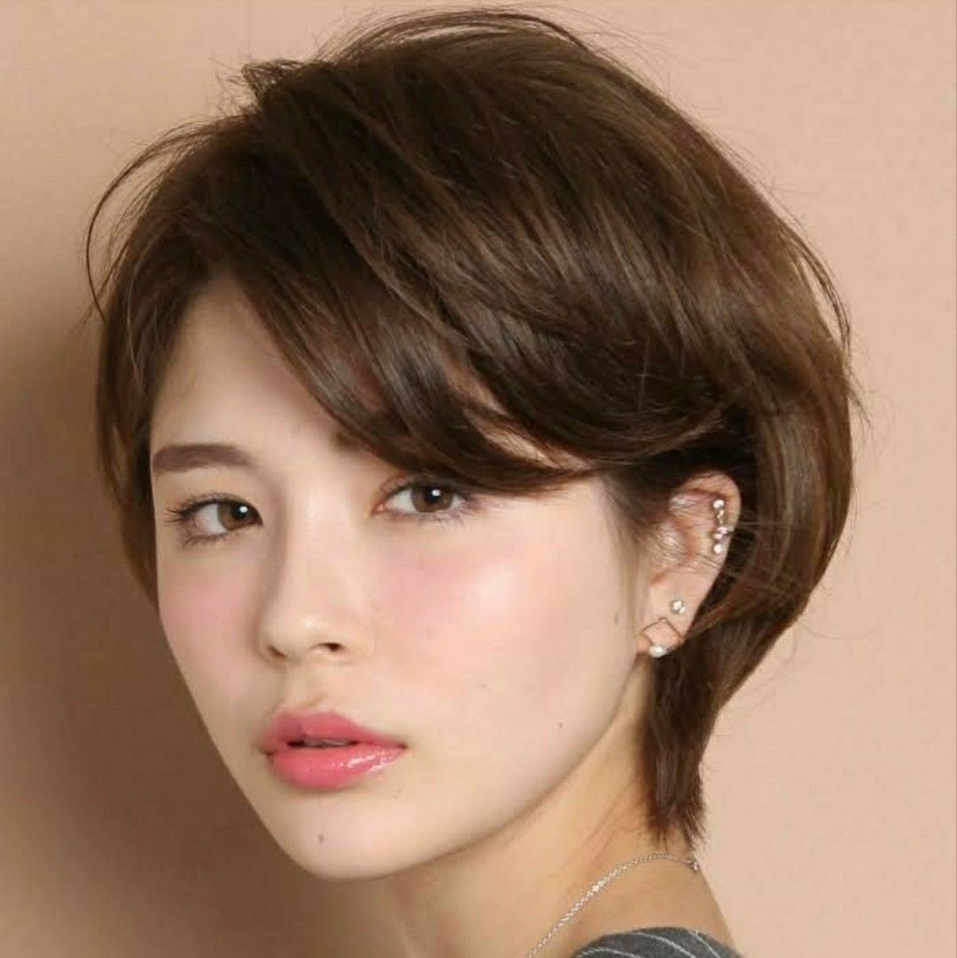 Korean short Hairstyle Боб