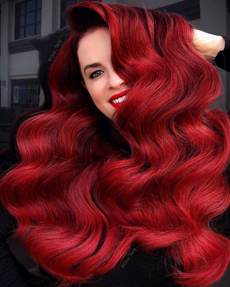 Red hair палитра