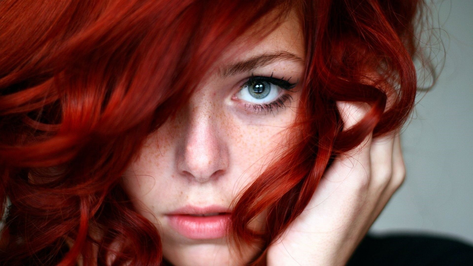 Огненно Рыжий Цвет Волос