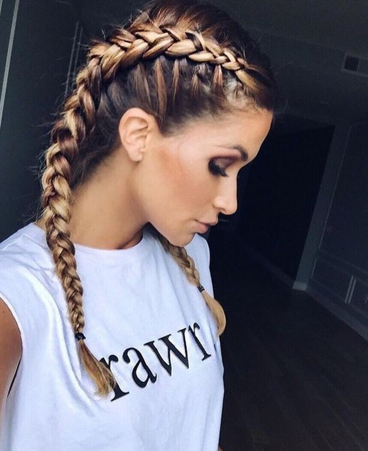 Французские косички Boxer-Braids