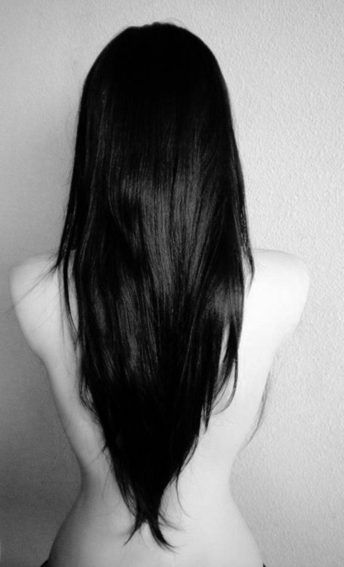 Стрижка Лисий хвост на длинные волосы
