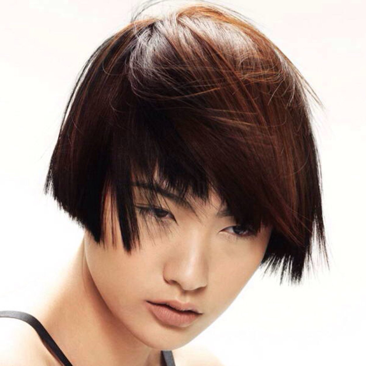 Haircut korean short стрижка