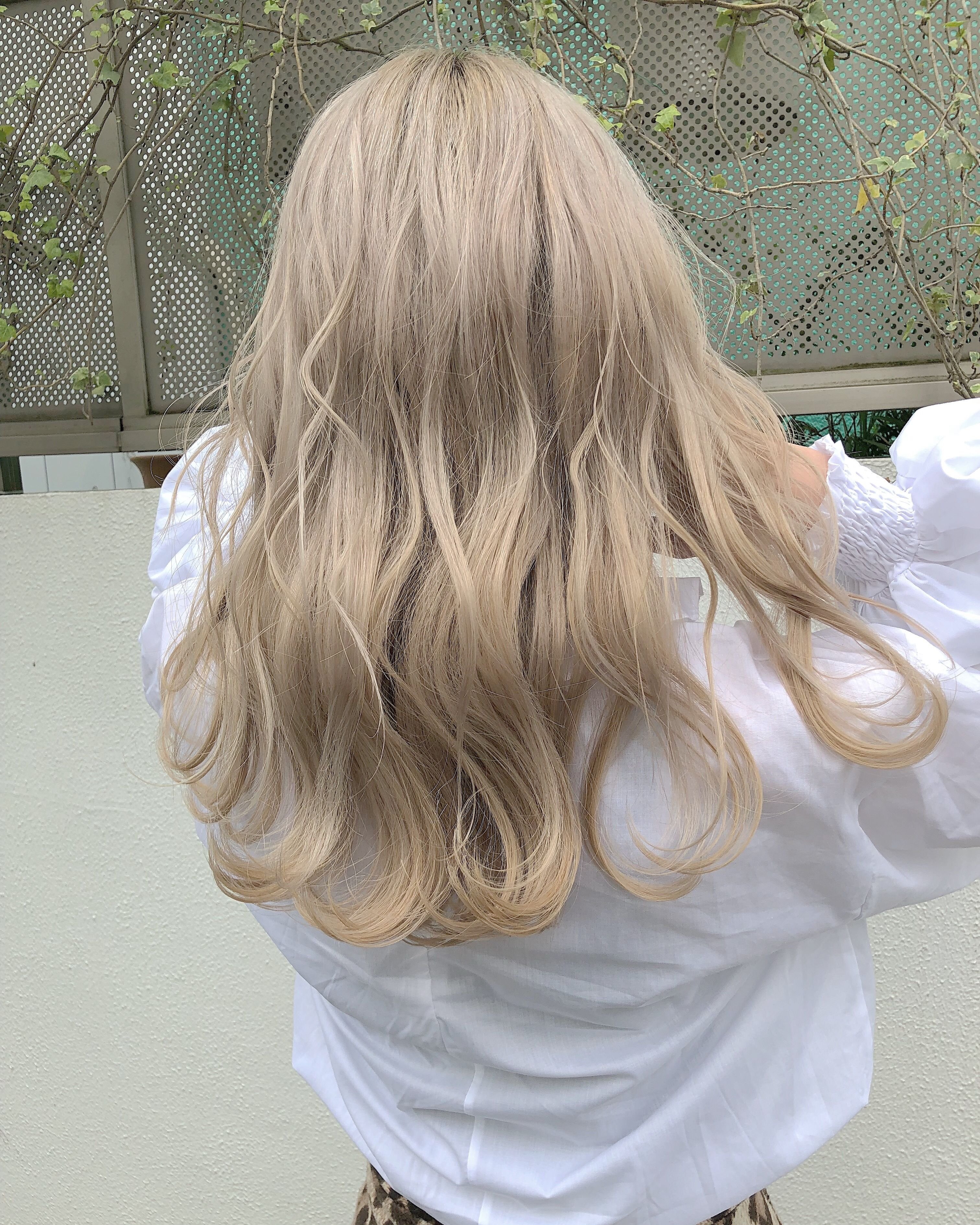 бежевый блондин цвет волос фото