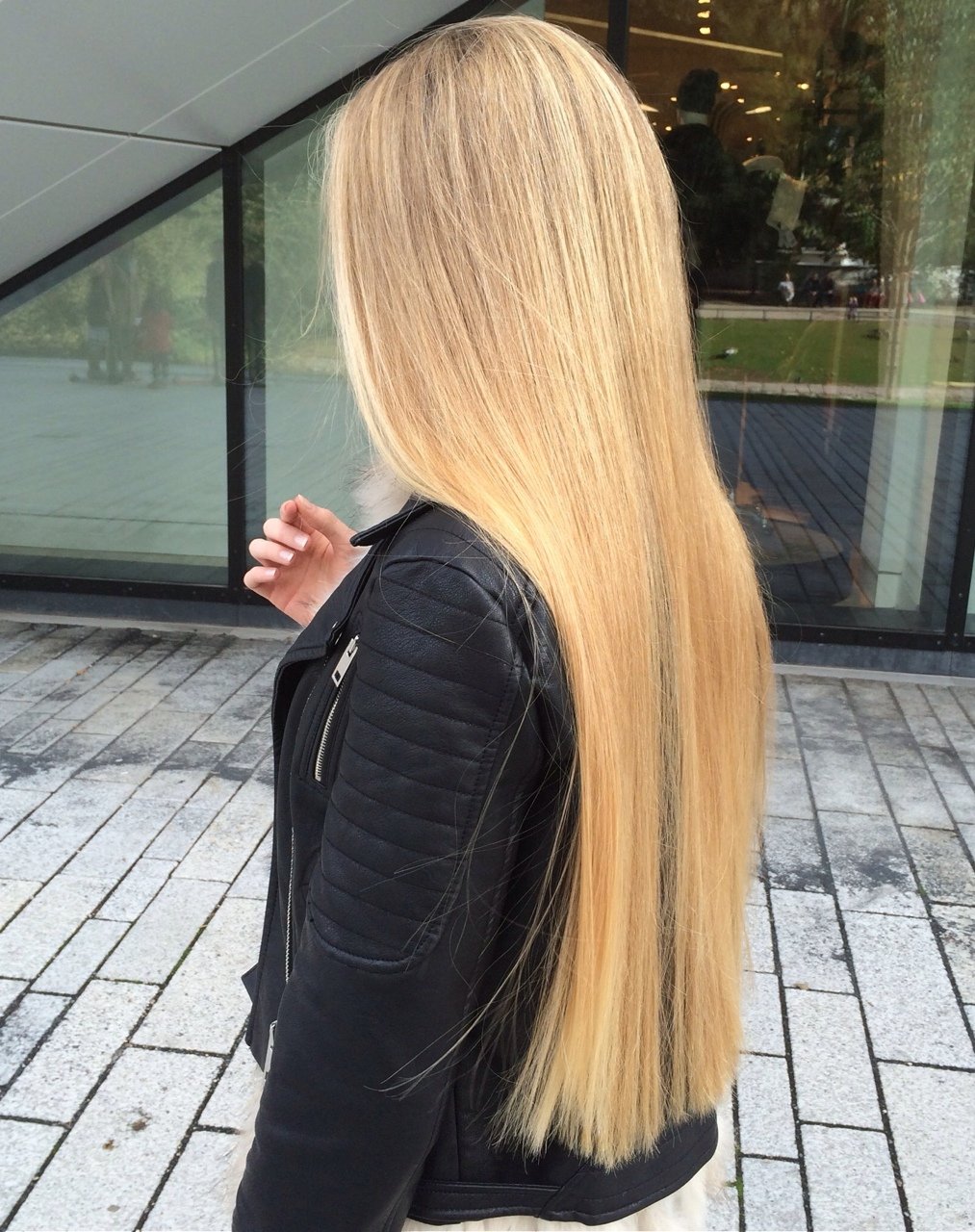 длинные русые волосы фото