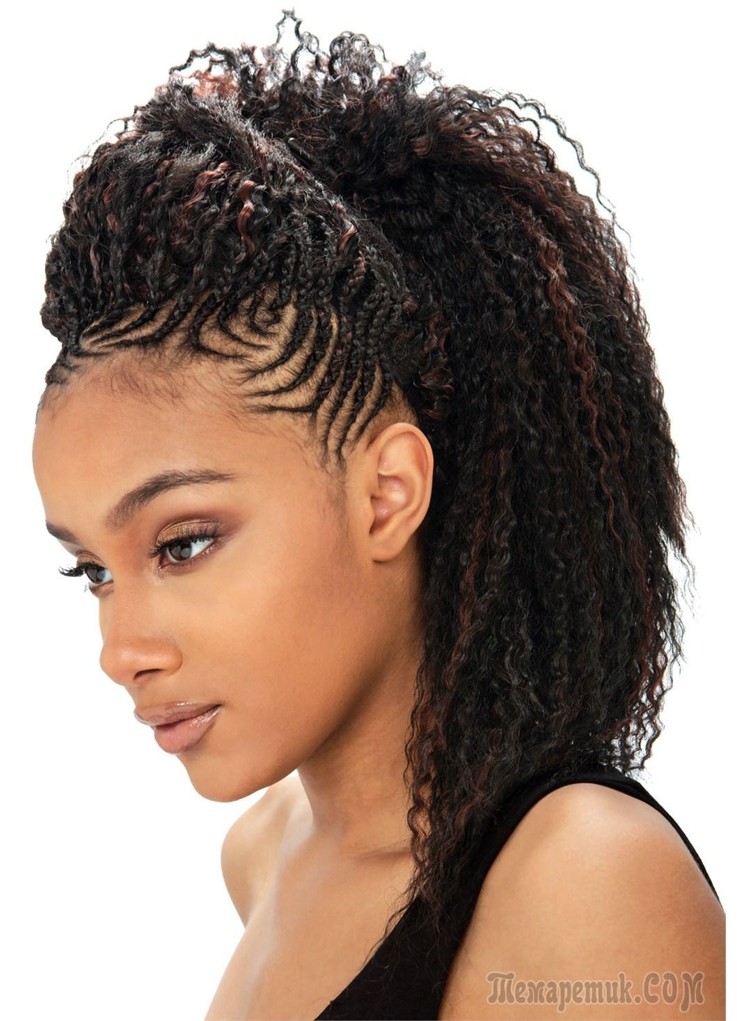 Африканские косички фото на короткие волосы женские