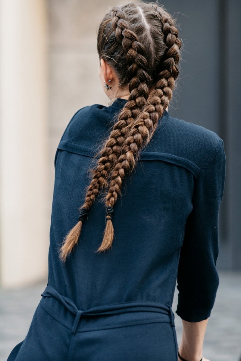 Французские косички Boxer-Braids