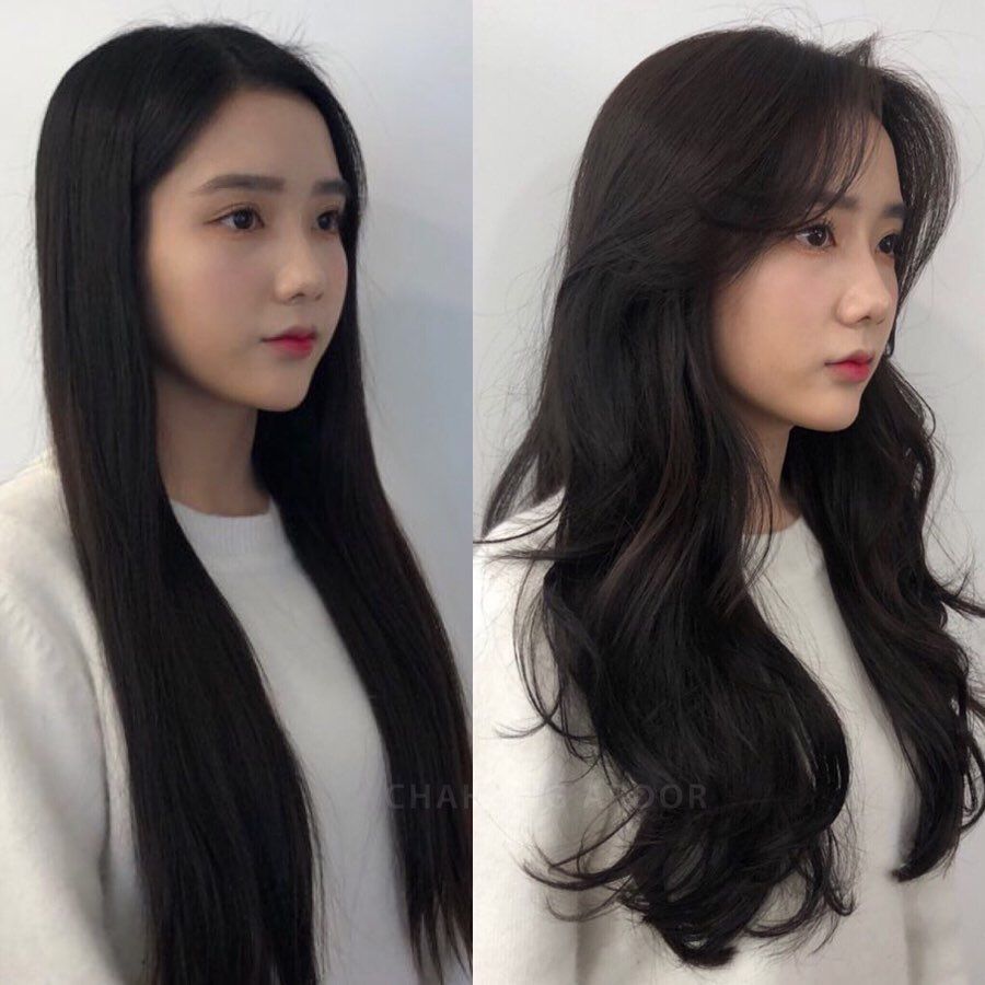 Прически корейцев длинные волосы