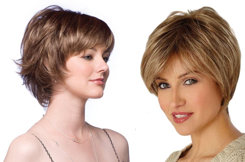Стрижки на короткие волосы для женщин после 50 фото без укладки с челкой на короткие