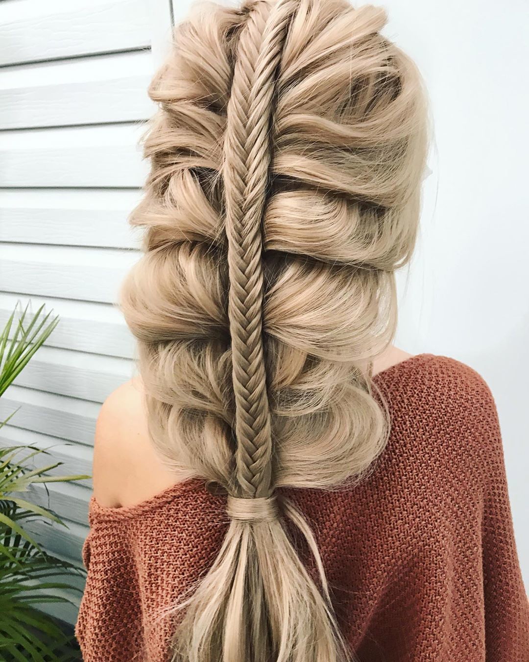 красивые плетения на длинные волосы фото