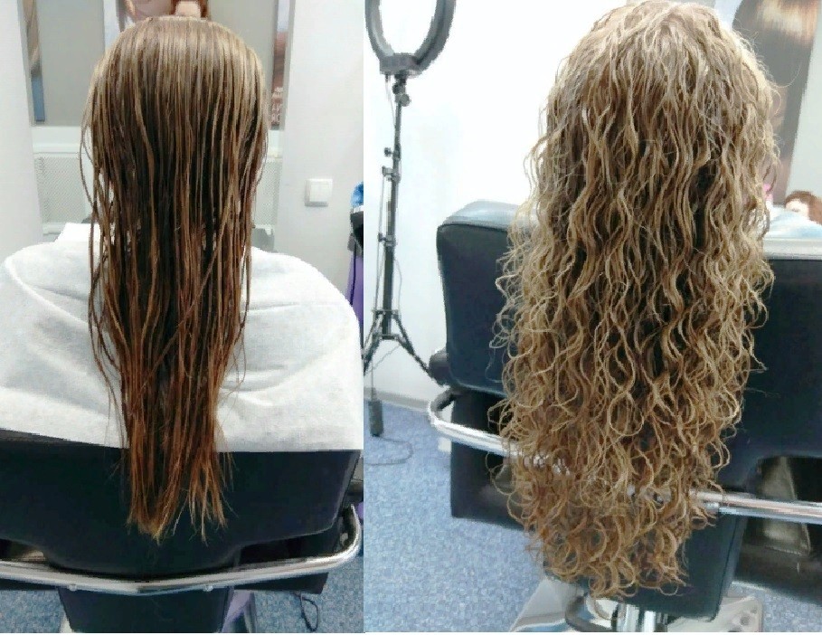 Виды биозавивки волос на длинные волосы фото