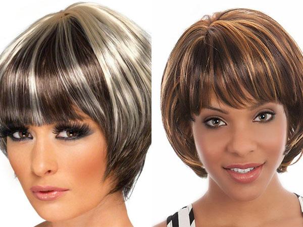 Колорирование волос на темные волосы фото до и после на короткие волосы фото