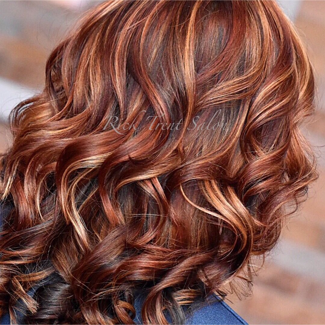 Карамельный цвет волос фото на темных волосах