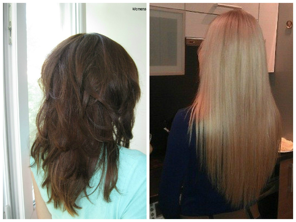 Филировка по всей длине волос фото до и после