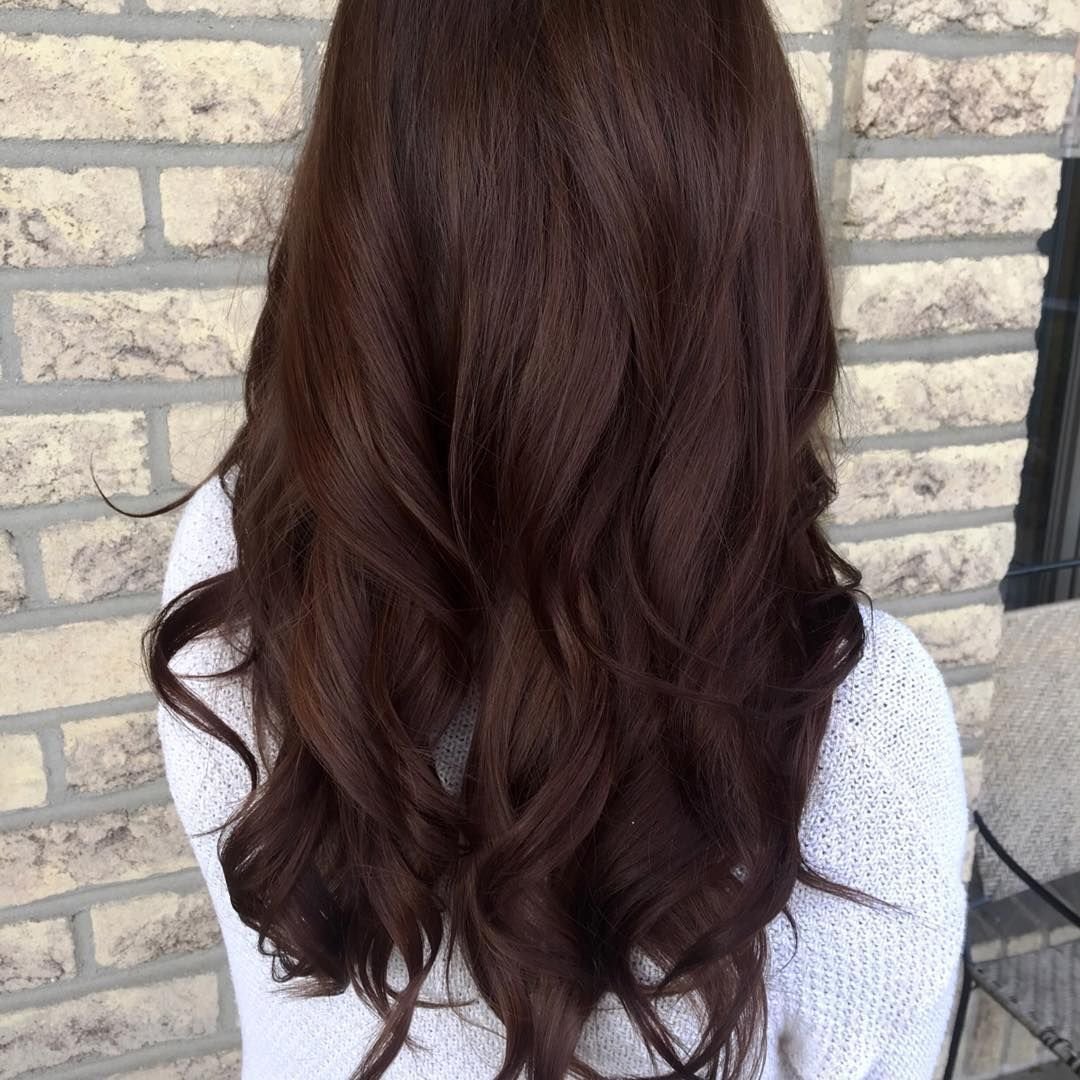 окрашивание волос в шоколадный цвет фото